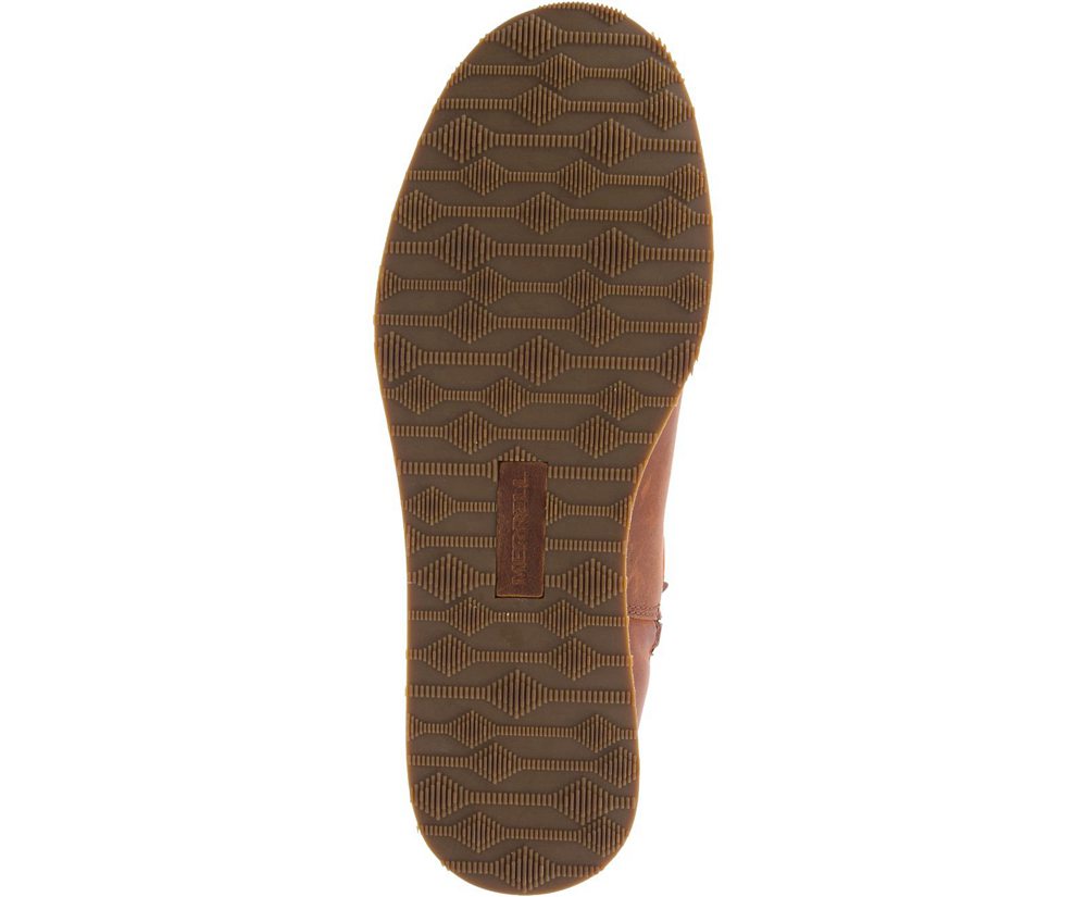 Merrell Boots Brown - Roam Pull On Waterproof - Womens 06ZOELXAV